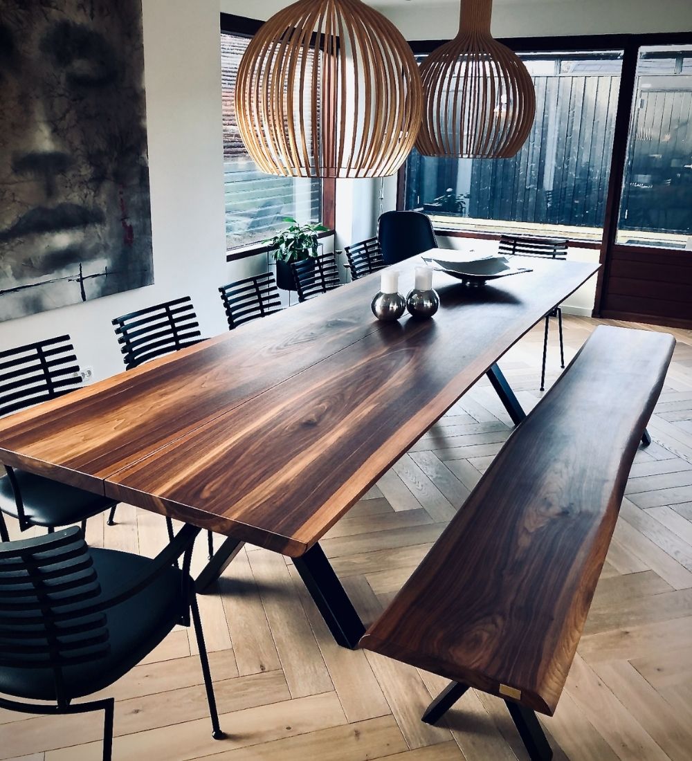 Walnut tables