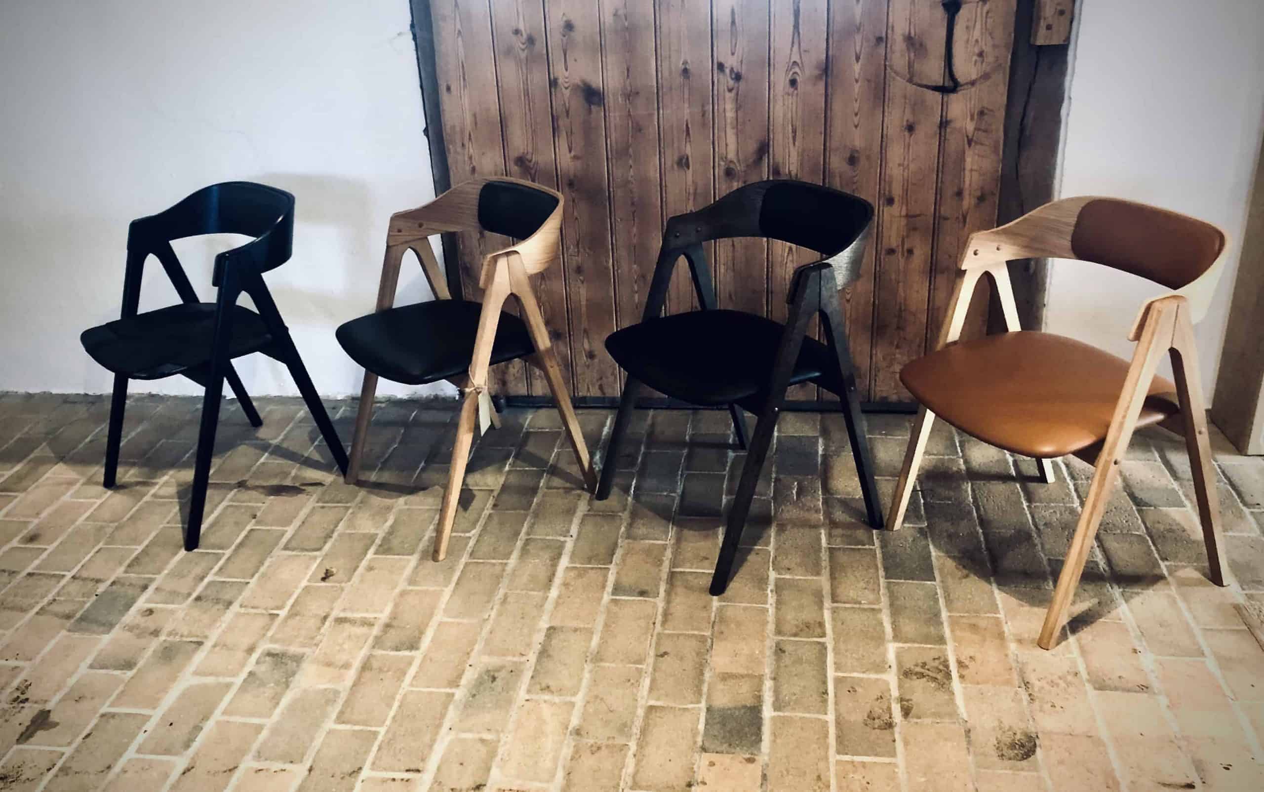 Mette stole i showroom