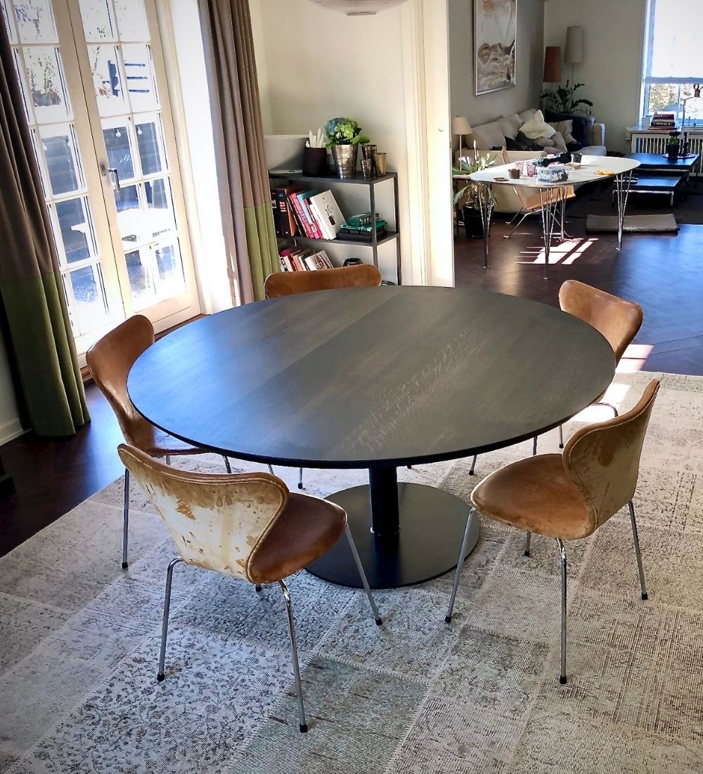 Surface treatment of your round table