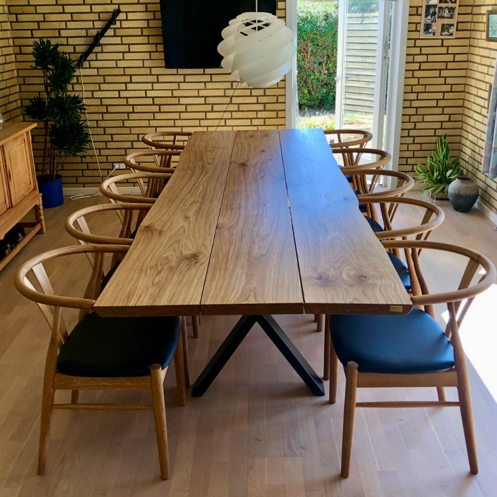 3 plank table in 4 planks from Kaerbygaard
