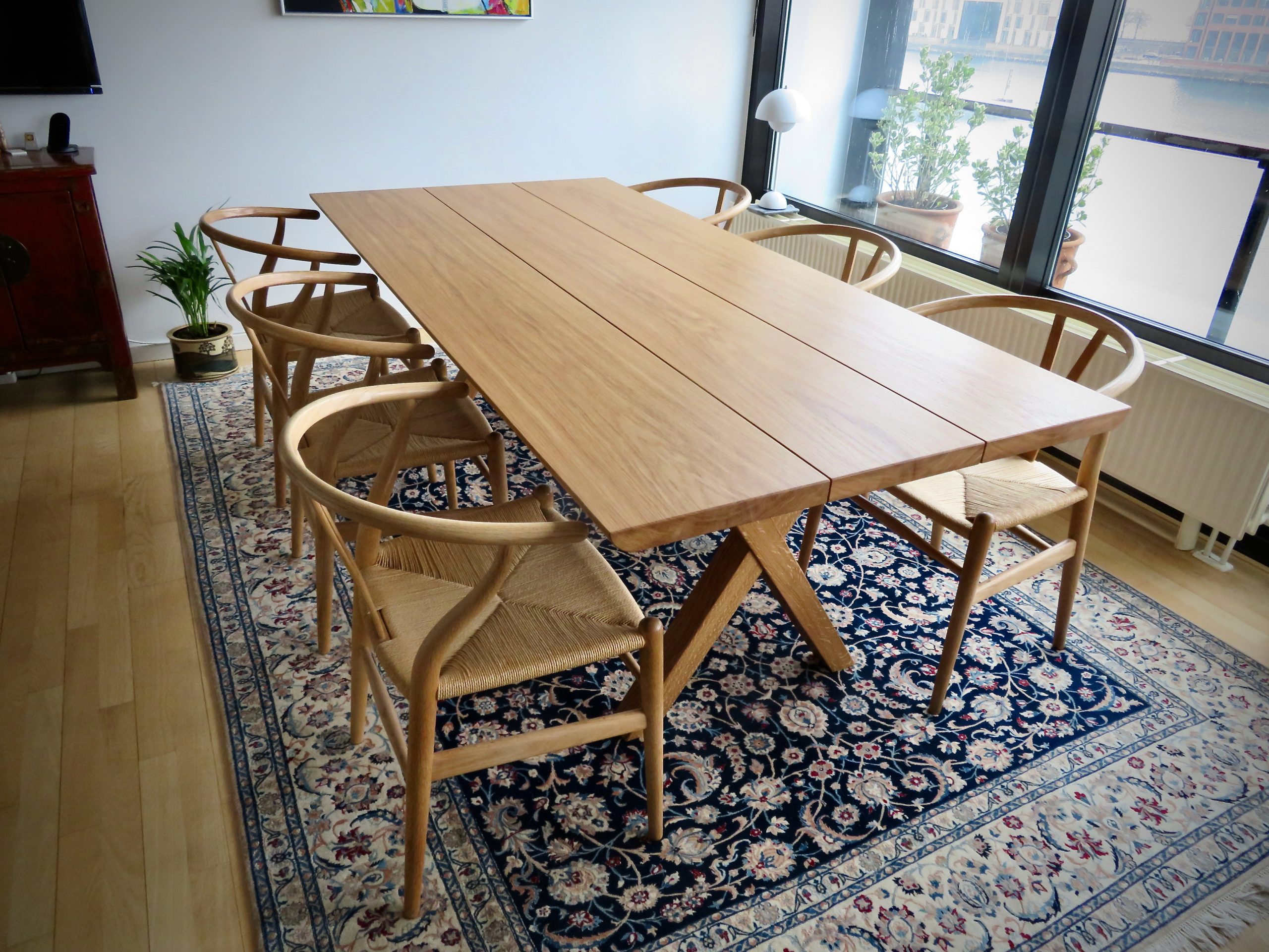 oak plank table kaerbygaard kaerbygård 2022 1 scaled