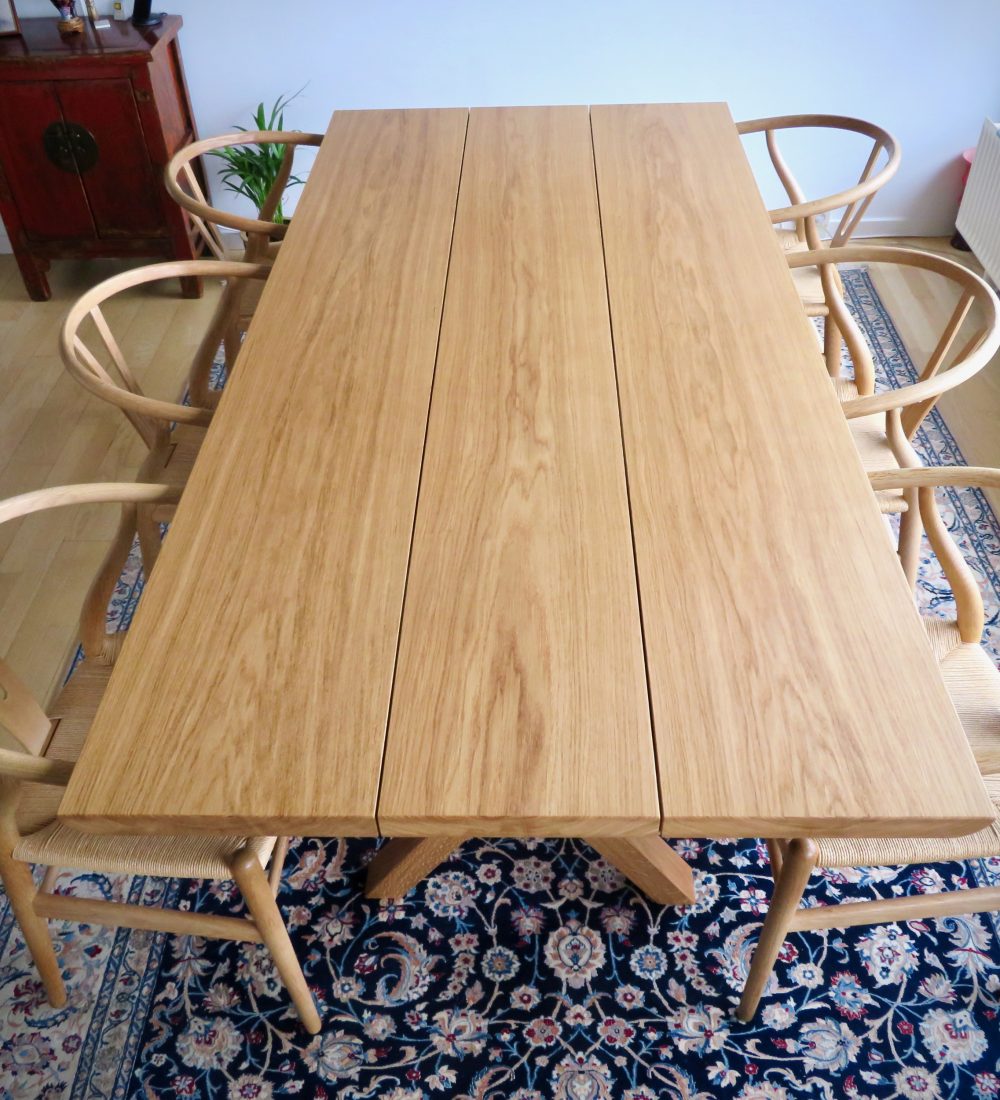 oak plank table kaerbygaard kaerbygård 2022 7