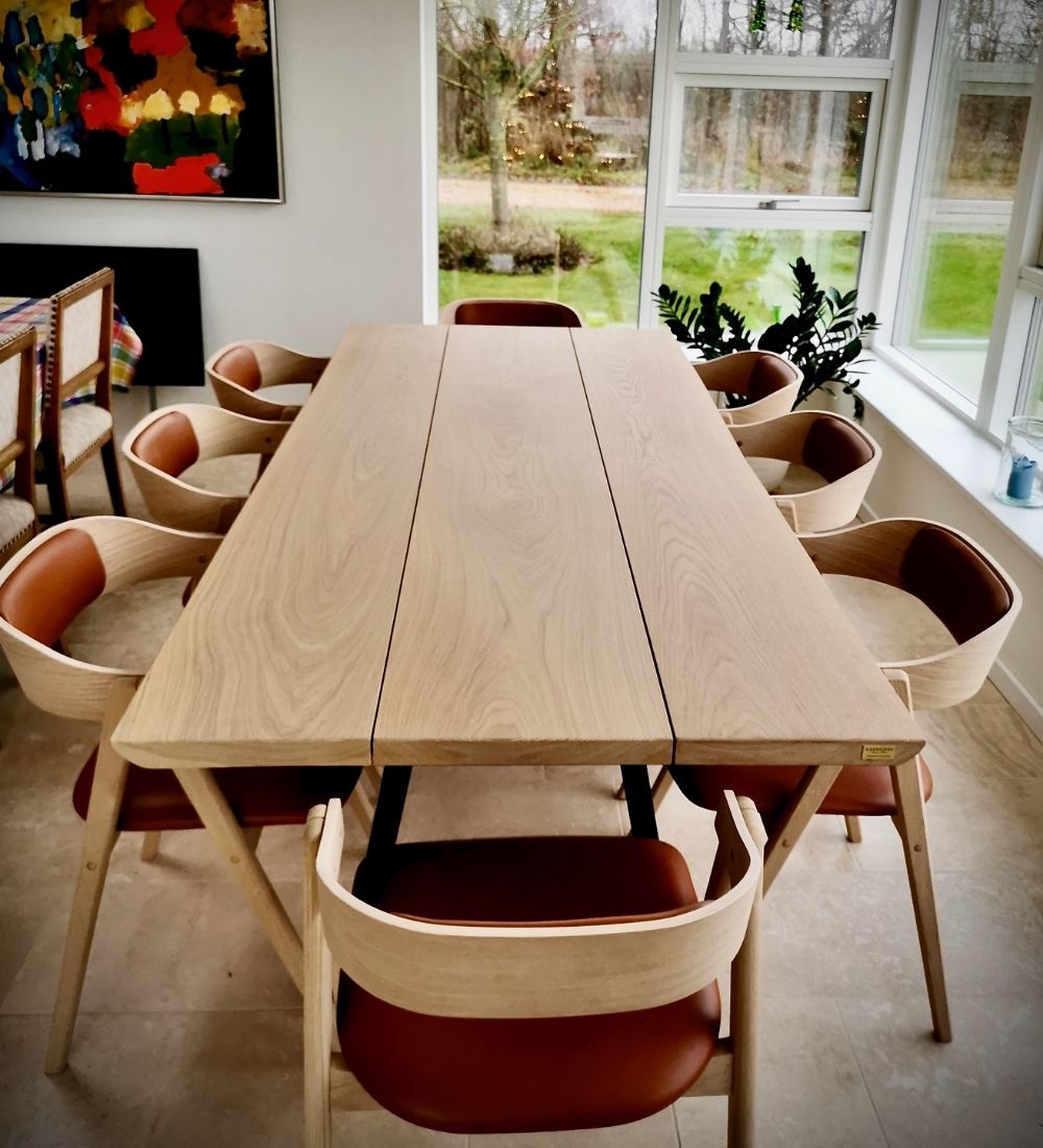 Plank table all variants oak