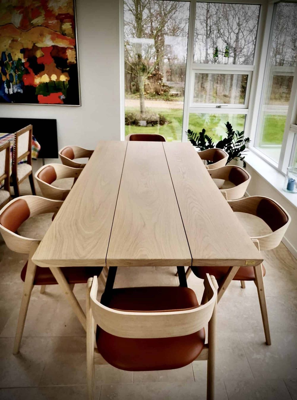 Carpentry table Mette dining table chair Kaerbygård plank tables etc.